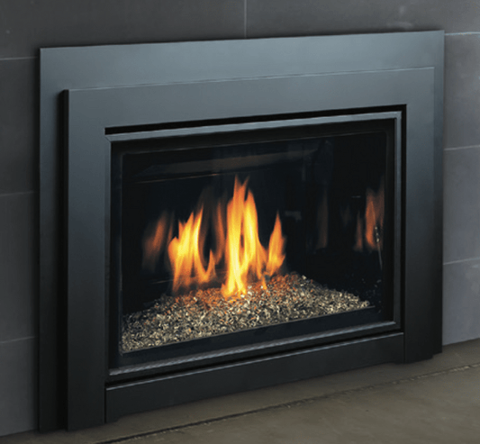 Kingsman 45" x 41" Universal Black Surround for IDV24 Fireplace Insert