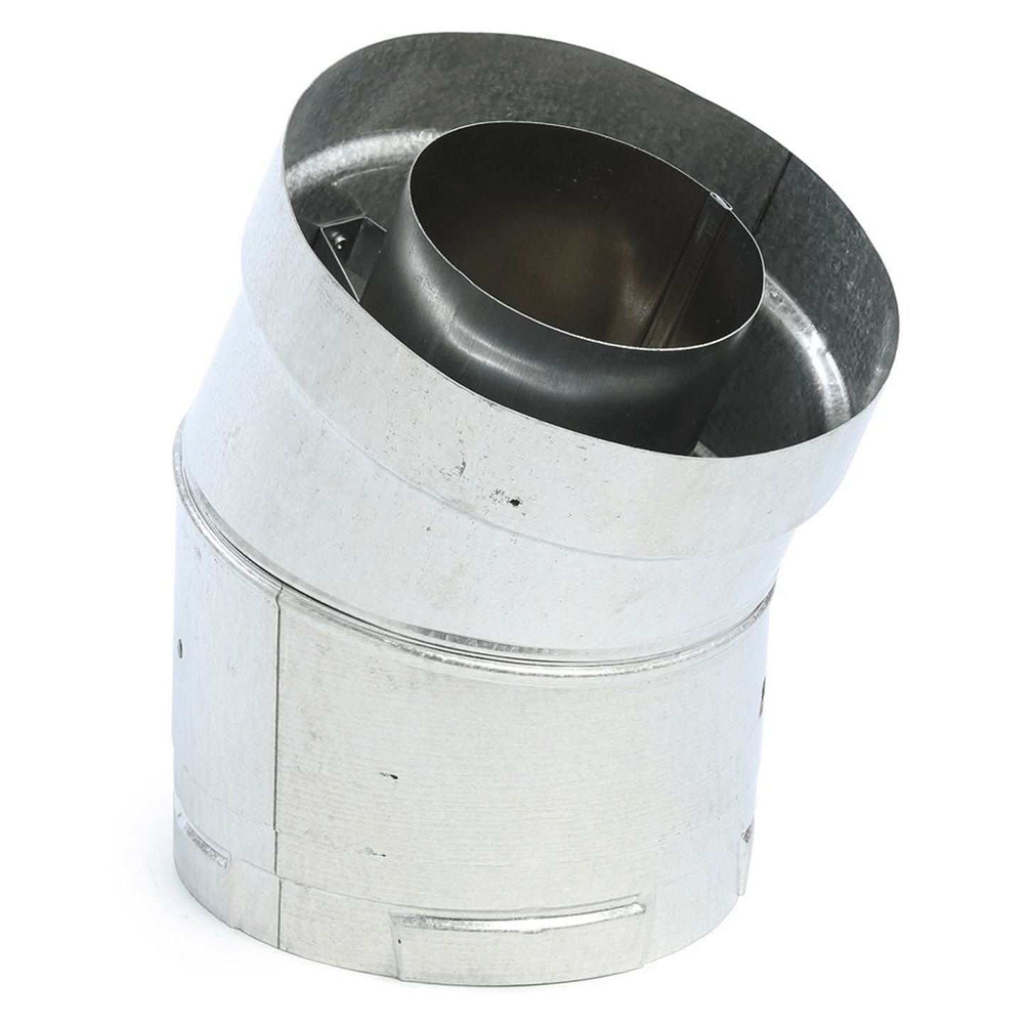 Kingsman 4x6-5/8" DuraVent Sloped Flue Fireplace Adapter
