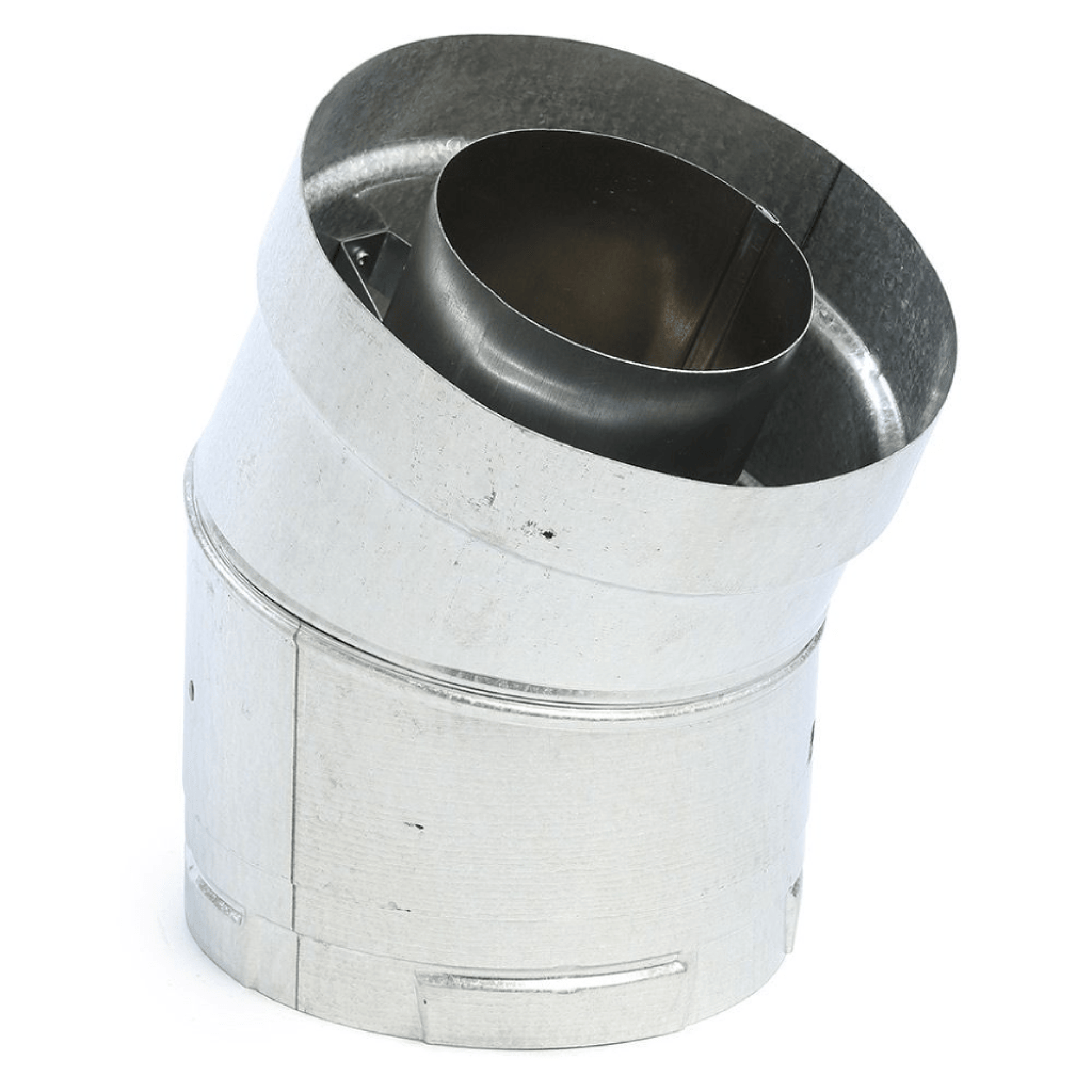Kingsman 4x6-5/8" DuraVent Sloped Flue Fireplace Adapter