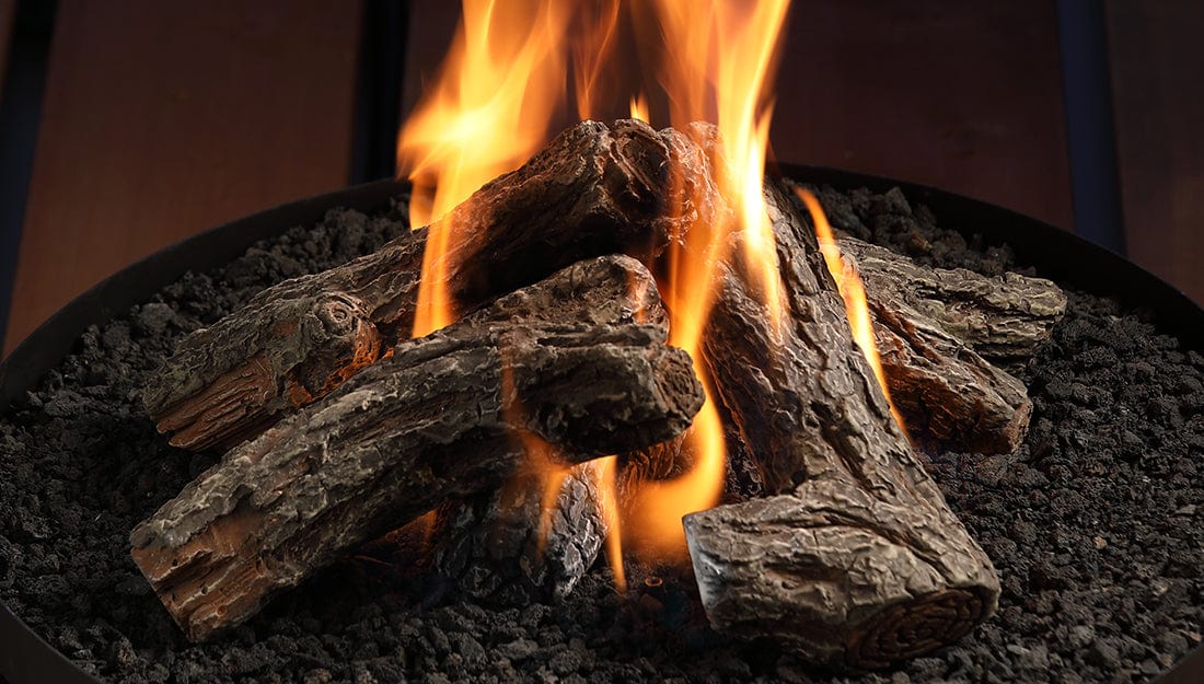 Kingsman 5-Piece Cast Oak Log Set for FP2085/FP2785 Fire Pit