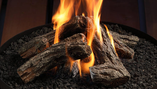 Kingsman 5-Piece Cast Oak Log Set for FP2085/FP2785 Fire Pit
