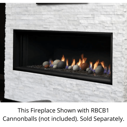 Kingsman 60" ZCVRB60 Linear Direct Vent Gas Fireplace