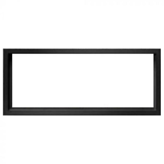 Kingsman Black Surround Trim Kit for ZCVRB3622 Direct Vent Linear Fireplace