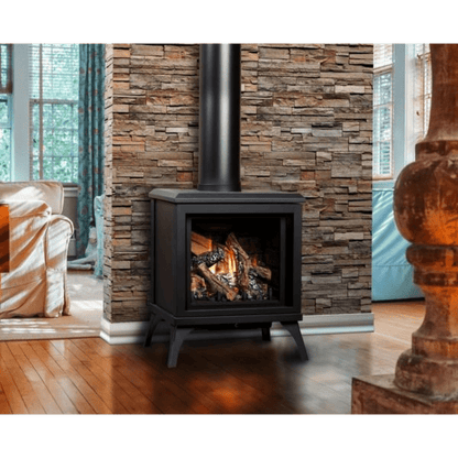 Kingsman FDV200S 23" Freestanding Intermittent Pilot Proflame 2, Natural Gas Direct Vent Stove