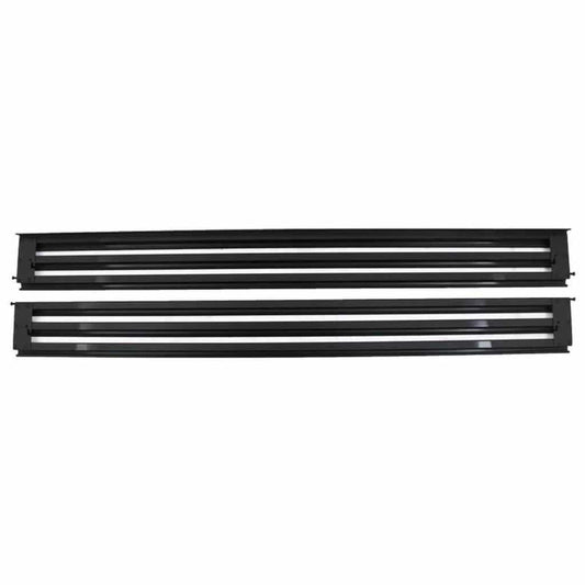 Kingsman Grill Kit Black For Zero Clearance Direct Vent Gas Fireplaces