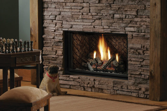 Kingsman HBZDV4228 42" Zero Clearance Intermittent Pilot Control, Natural Gas Direct Vent Fireplace