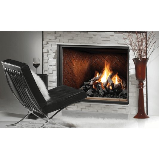 Kingsman HBZDV4736 47" Zero Clearance Intermittent Pilot Control, Propane Gas Direct Vent Fireplace