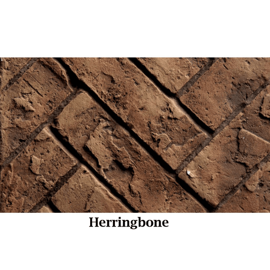 Kingsman Herringbone Refractory Fiber Brick Liner for HBZDV4736 Direct Vent Gas Fireplace