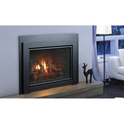 Kingsman IDV44 33" Millivolt Control, Natural Gas Direct Vent Fireplace Insert