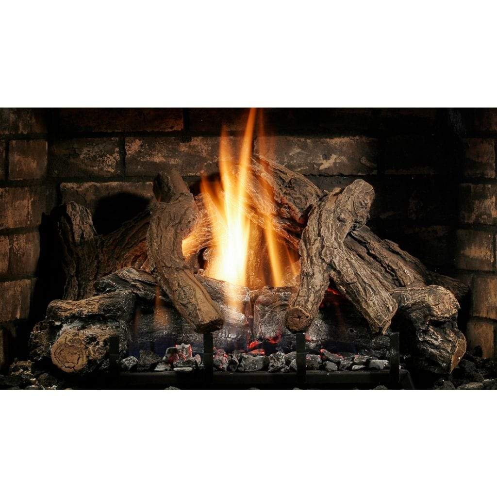 Kingsman Log Set (Oak, Driftwood) for Gas Fireplaces