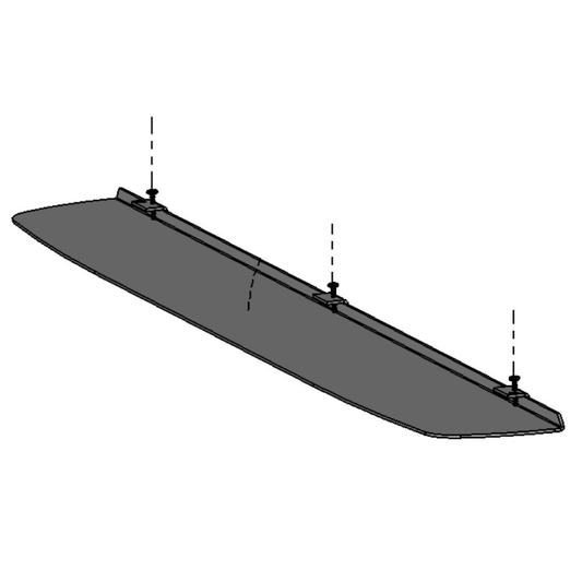 Kingsman Mantel Clearance Shield for IDV26/34/44 Fireplace Inserts