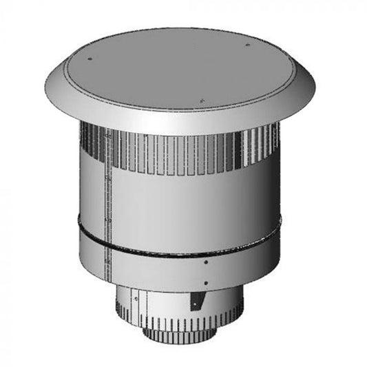 Kingsman Vertical Vent Termination for 4/7" Venting