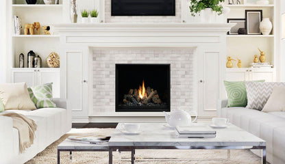 Kingsman ZCV34H 33" Zero Clearance Intermittent Pilot Control, Propane Gas Direct Vent Fireplace