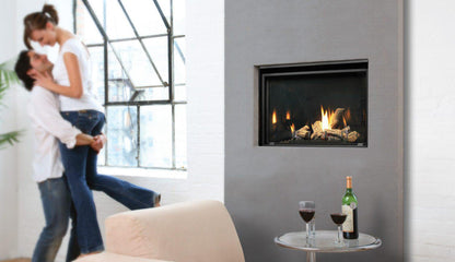 Kingsman ZCV3622 36" Zero Clearance Intermittent Pilot Control, Propane Gas Direct Vent Fireplace