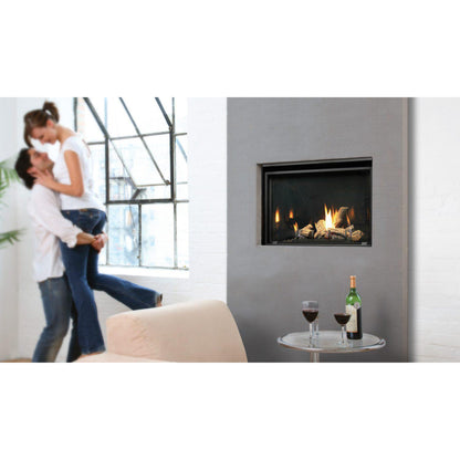 Kingsman ZCV3622 36" Zero Clearance Millivolt Control, Natural Gas Direct Vent Fireplace