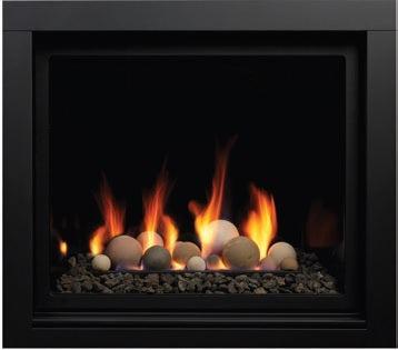 Kingsman ZCV39 39" Zero Clearance Intermittent Pilot Control, Propane Gas Direct Vent Fireplace