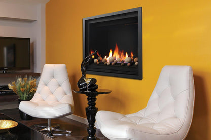 Kingsman ZCV39 39" Zero Clearance Intermittent Pilot Control, Propane Gas Direct Vent Fireplace