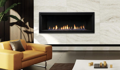 Kingsman ZCVRB60 60" Zero Clearance Intermittent Pilot Control, Natural Gas Direct Vent Linear Fireplace