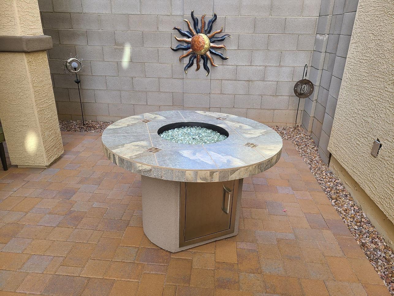 Kokomo Bahama 48" Liquid Propane Gas Fire Pit Table