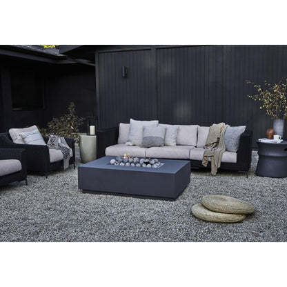 Live Outer 34" x 52" Propane Gas Fire Pit Table Cooking Set