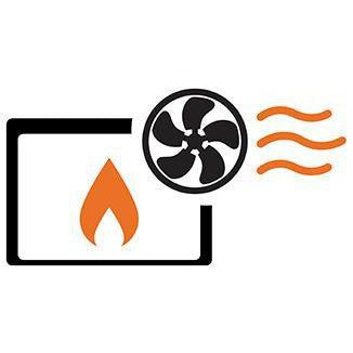 Majestic 160 CFM Fireplace Fan Kit With Rheostat and Temperature Sensor