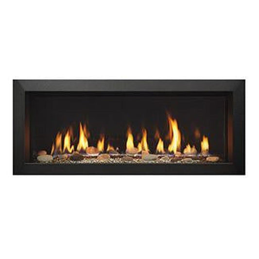 Majestic 2-Piece Charcoal Picture Frame Front for Echelon II See-Through 36" Gas Fireplace