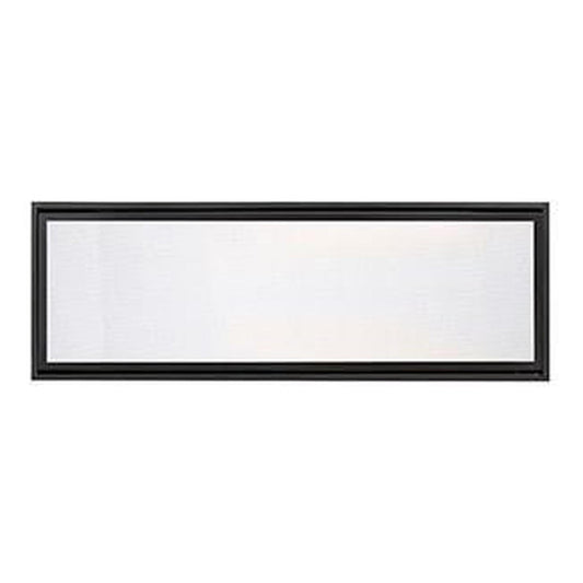 Majestic 2-Piece Black Clean Face Trim for Echelon II See-Through 48" Gas Fireplace