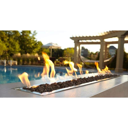 Majestic 24" Plaza Linear Gas Firepit Burner with Match Light Ignition