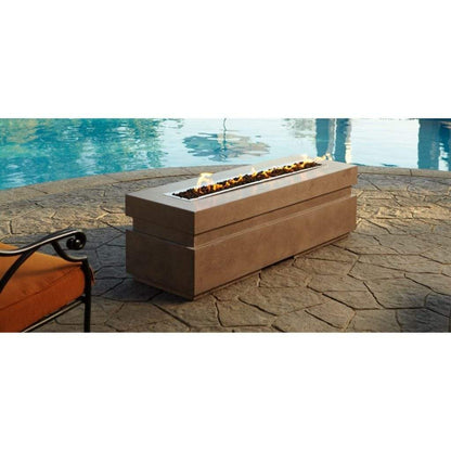 Majestic 24" Plaza Linear Gas Firepit Burner with Match Light Ignition