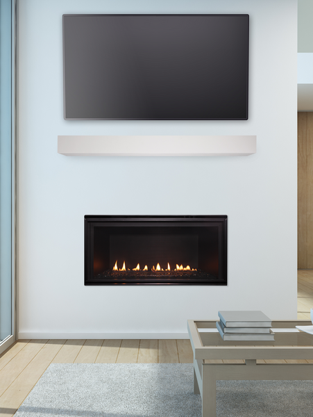 Majestic DVLinear 36" Linear Contemporary Direct Vent Natural Gas Fireplace With IntelliFire Ignition System