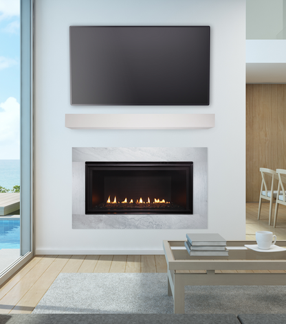 Majestic DVLinear 36" Linear Contemporary Direct Vent Natural Gas Fireplace With IntelliFire Ignition System