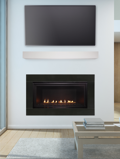 Majestic DVLinear 36" Linear Contemporary Direct Vent Natural Gas Fireplace With IntelliFire Ignition System
