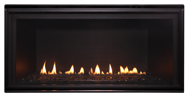 Majestic DVLinear 36" Linear Contemporary Direct Vent Natural Gas Fireplace With IntelliFire Ignition System