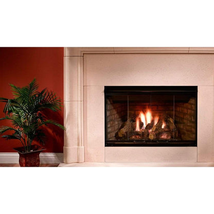 Majestic 36" Reveal Traditional Open Hearth B-Vent Gas Fireplace with IntelliFire Ignition System