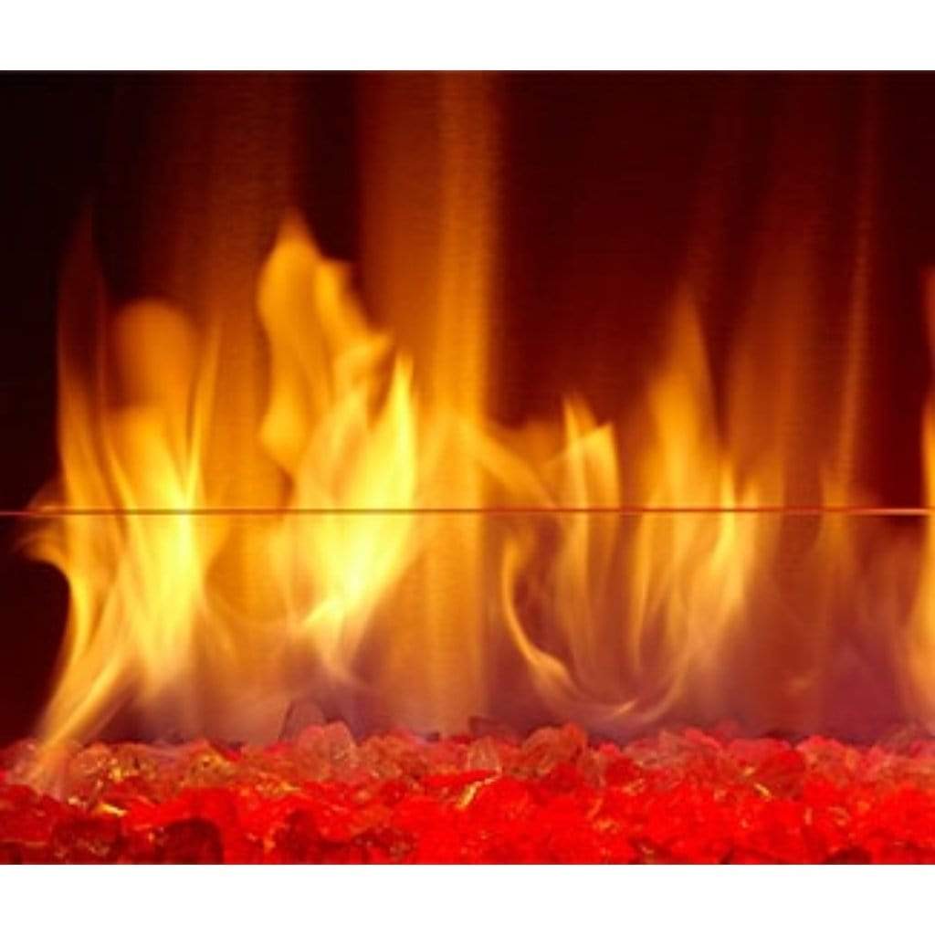 Majestic Lanai See-Through 48" Linear Contemporary Outdoor Vent Free Natural Gas Fireplace With IntelliFire Ignition System