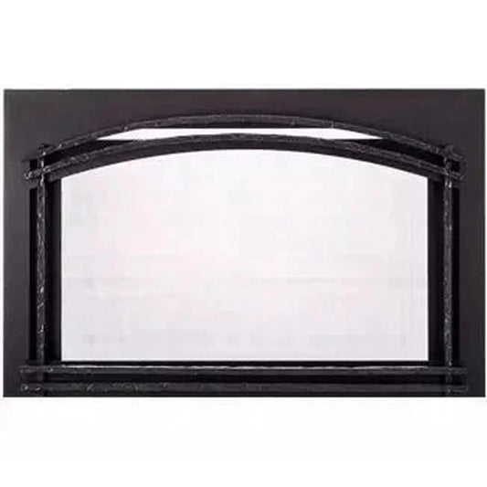 Majestic Black Forged Arch Screen Front for Trilliant 30" Gas Fireplace Insert
