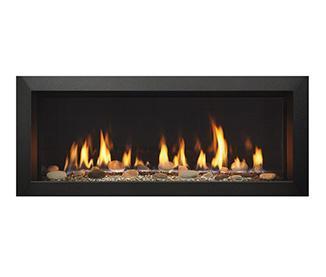 Majestic Black Picture Frame Front for Echelon II 48" Gas Fireplace
