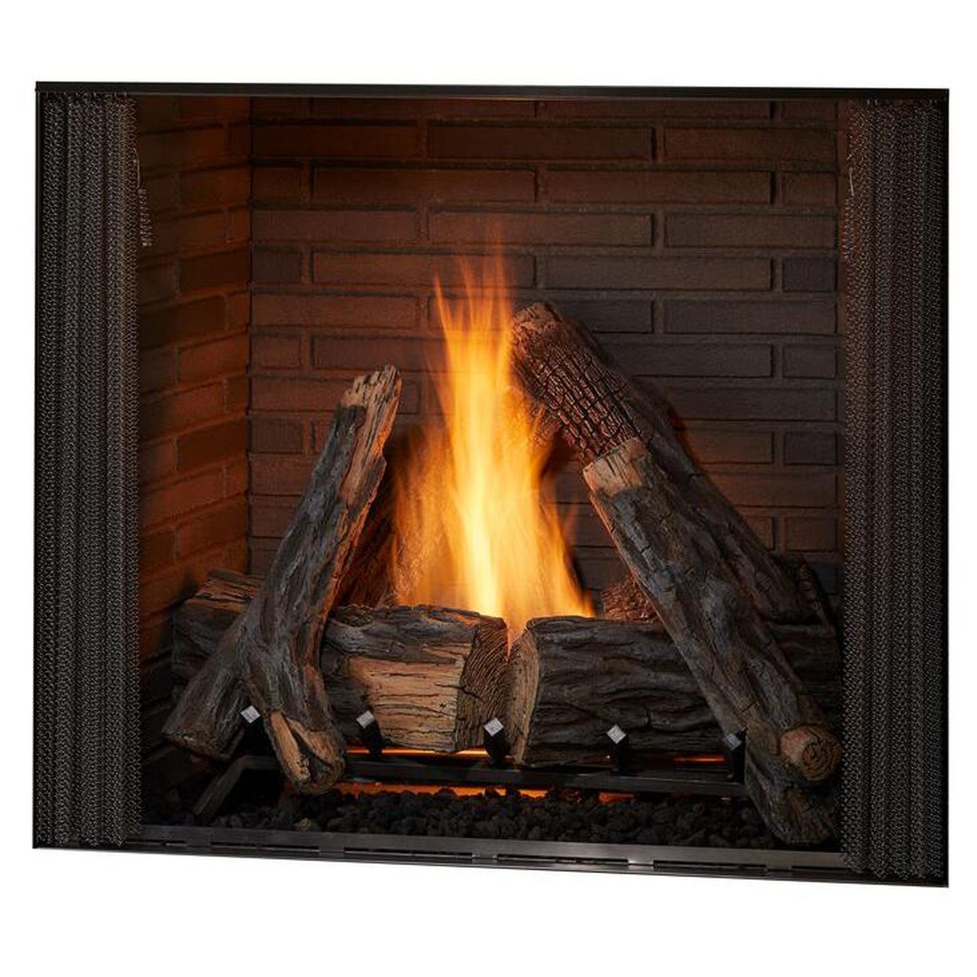 Majestic Courtyard 42" Traditional Outdoor Vent-Free Natural Gas Fireplace With IntelliFire Ignition System