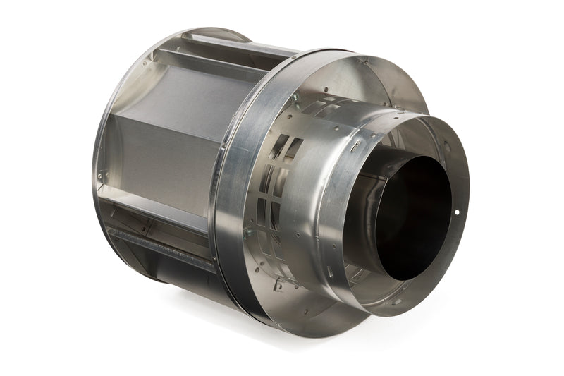 Majestic DVP 12" High Wind Vertical Termination Cap With Storm Collar