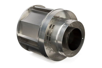 Majestic DVP 12" High Wind Vertical Termination Cap With Storm Collar