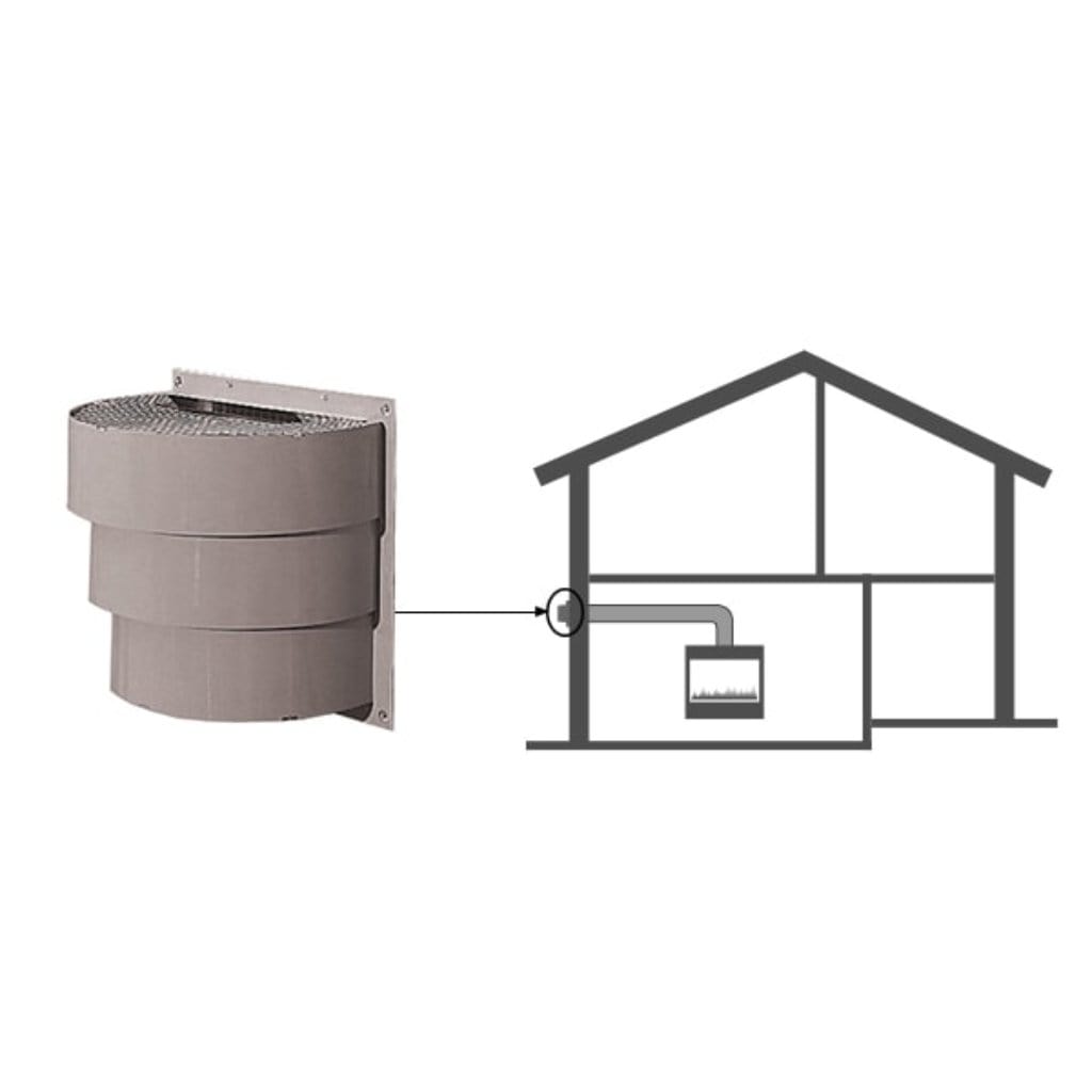Majestic Decorative Radius Cover for SLP and DVP Termination Kits