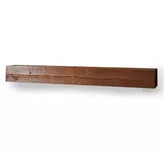 Majestic Design Series 72" Tavern Brown Rustic Style Non-Combustible Mantel Shelf