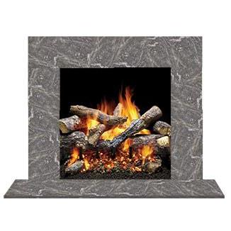 Majestic Design Series Set 3 49" Single-Pack Blue Tundra Marble Stone Surround