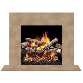 Majestic Design Series Set 3 49" Single-Pack Thala Beige Marble Stone Surround