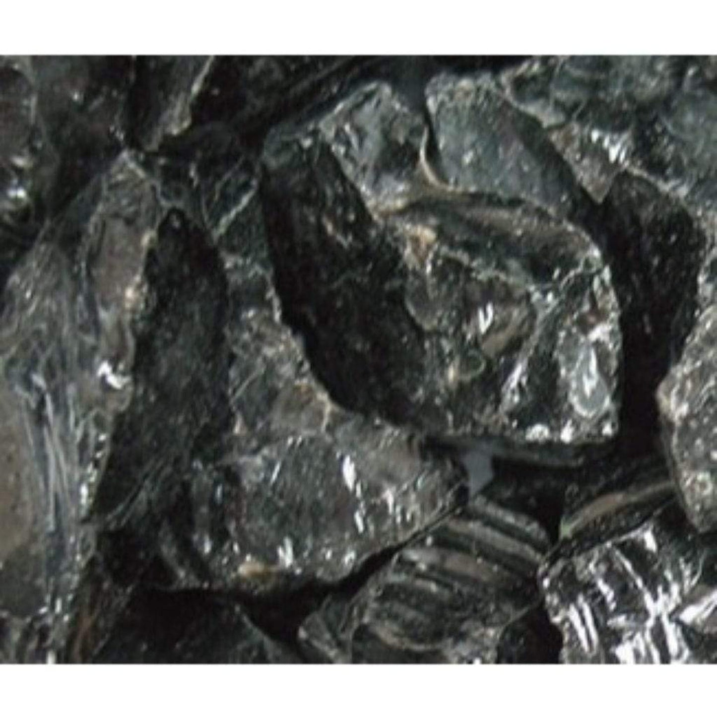 Majestic Ebony Non-Reflective Crushed Glass Media for Lanai 60" Outdoor Gas Fireplace