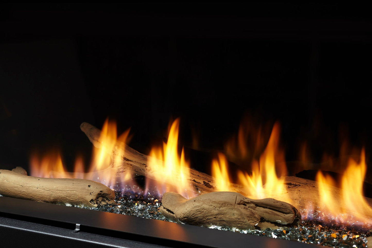 Majestic Echelon II 36" Linear Contemporary Direct Vent Natural Gas Fireplace With IntelliFire Touch Ignition System