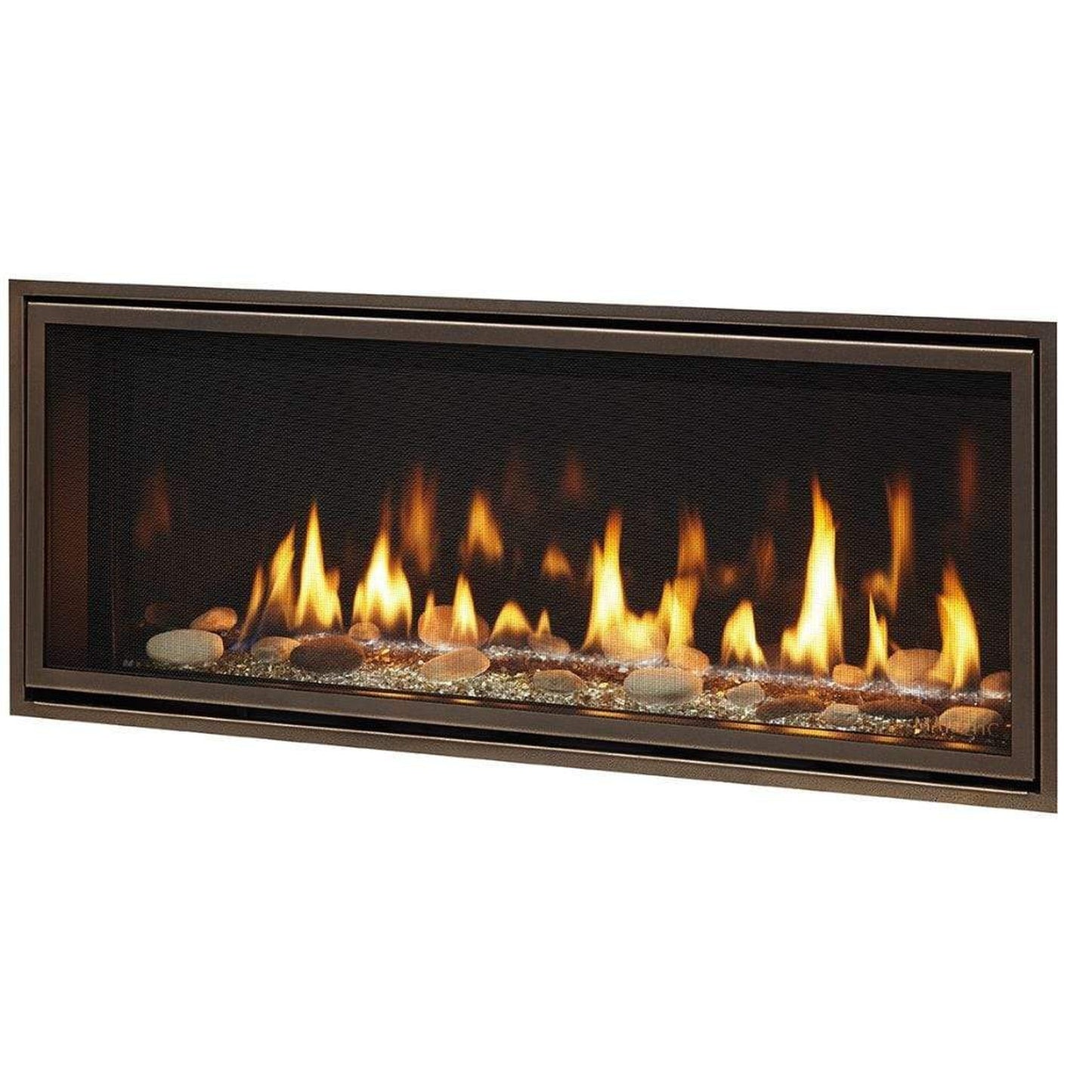 Majestic Echelon II See-Through 36" Linear Contemporary Direct Vent Natural Gas Fireplace With IntelliFire Touch Ignition System