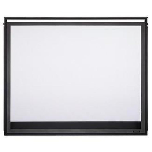 Majestic Ensemble 46" Overlap Front With ClearVue Mesh and Gun Metal Trim for Meridian Series 42" Gas Fireplaces