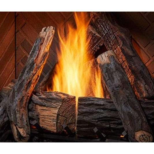 Majestic High Definition Log Set for Courtyard Series Gas Fireplaces