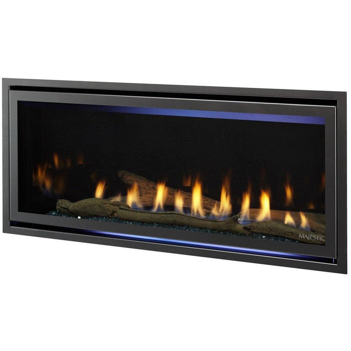 Majestic Jade 42" Linear Contemporary Direct Vent Propane Gas Fireplace With IntelliFire Touch Ignition System